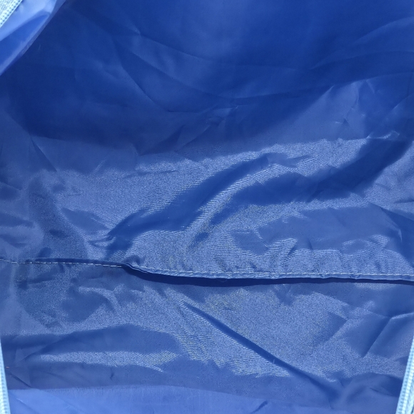 3-Piece Matching Blue Polka Dot Tote & Wallet Set - Picture 13 of 15